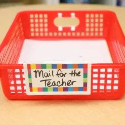 Really Good Stuff® Classroom Paper Baskets in 6 Colors