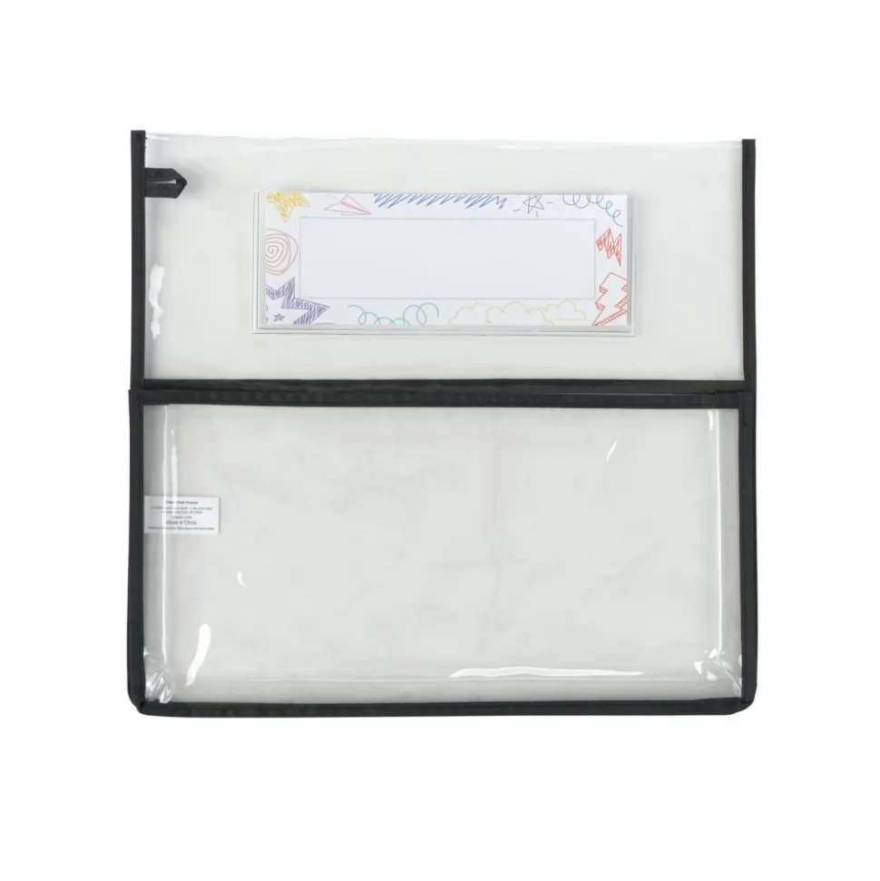 Really Good Stuff® Clear Chair Pockets - Set of 6