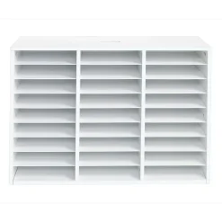 Really Good Stuff® Color-Code By Group With This 27-Slot Mail Center With Portable Trays In 4 Colors