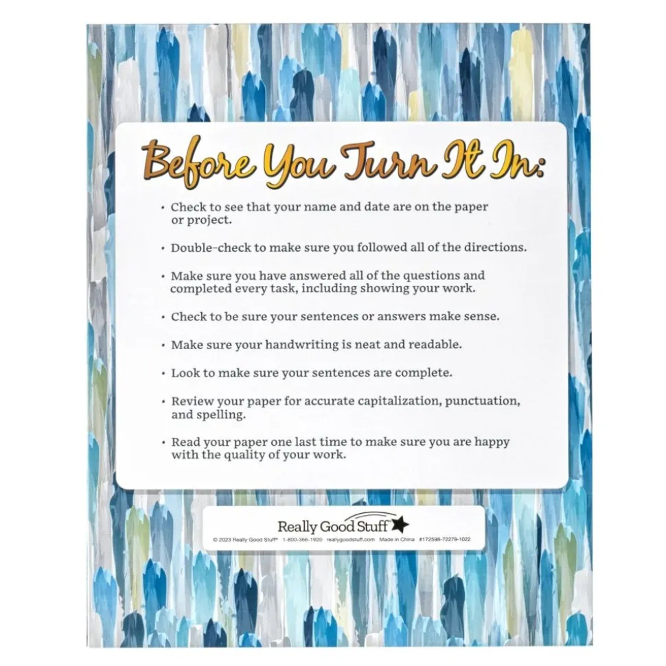 Really Good Stuff® Cool and Calm Homework Folders - Set of 12