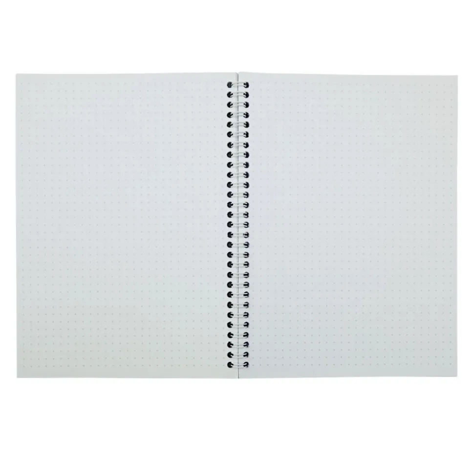 Really Good Stuff® Cool and Calm Dot Grid Spiral Journals - Set of 6