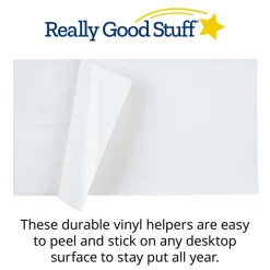Really Good Stuff® Cool and Calm Dry Erase Desktop Helper - Set of 24 - Intermediate