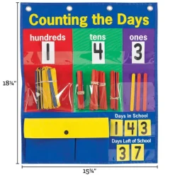 Really Good Stuff® Counting The Days Pocket Chart™