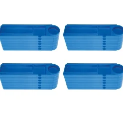 Really Good Stuff® Deluxe Desktop Prop and Park Tray with Adhesive Grip - Set of 24
