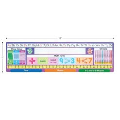Really Good Stuff® Deluxe Math Sliders Desktop Helpers™- Set of 24