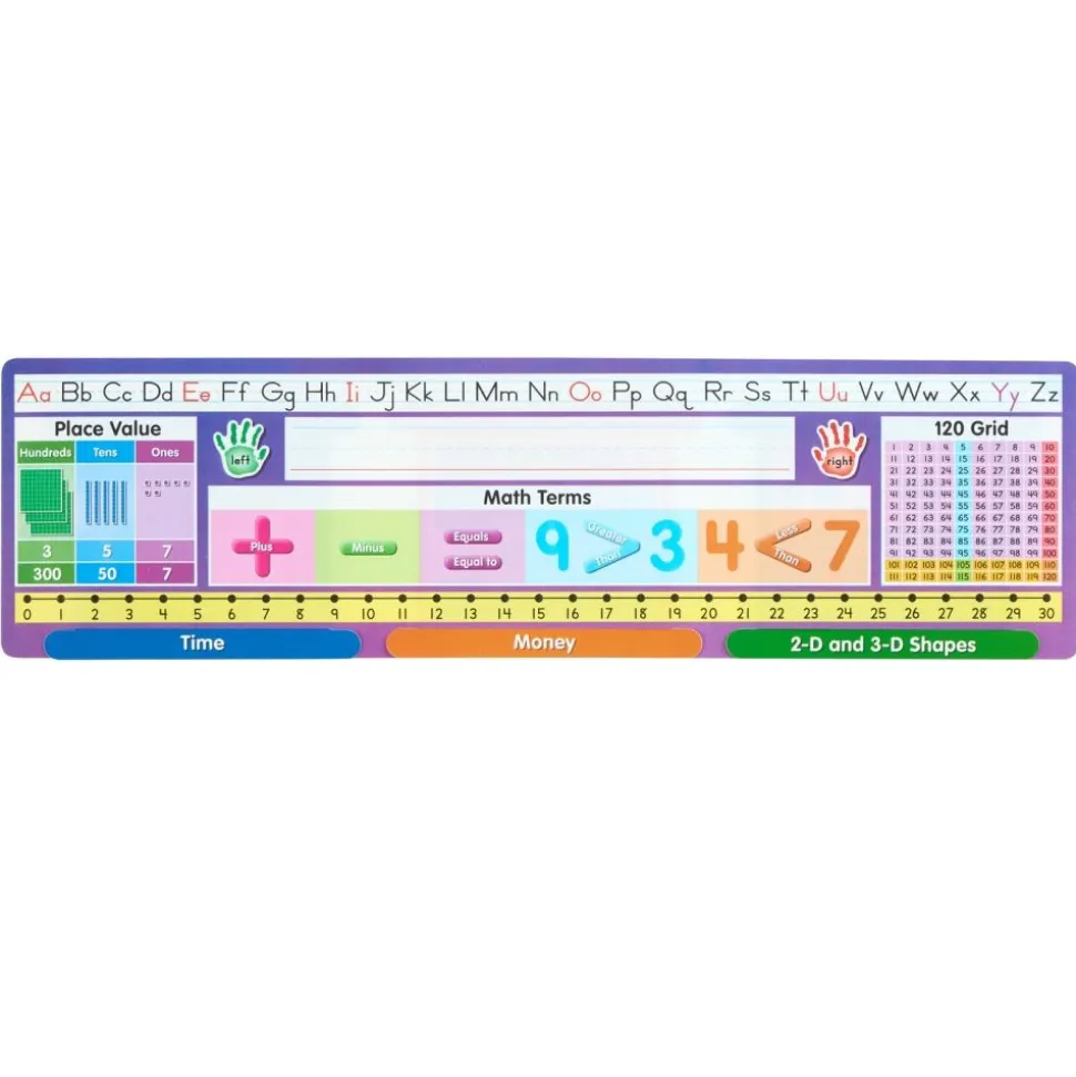 Really Good Stuff® Deluxe Math Sliders Desktop Helpers™- Set of 24