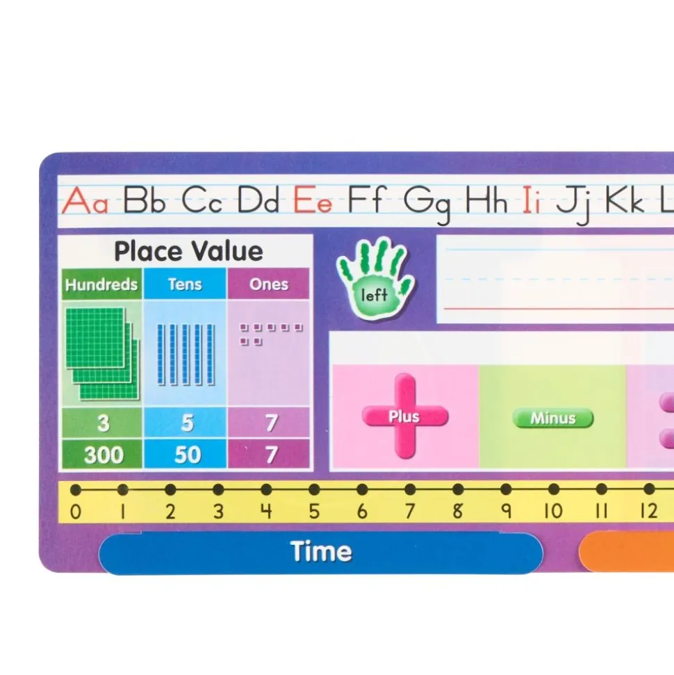 Really Good Stuff® Deluxe Math Sliders Desktop Helpers™- Set of 24