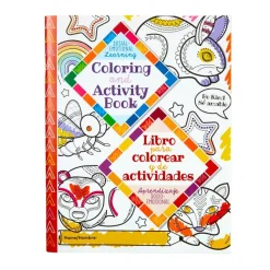 Really Good Stuff® Dual Language Social-Emotional Learning Coloring and Activity Book - Set of 12