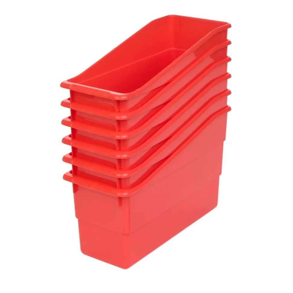 Really Good Stuff® Durable Book & Binder Holders - 6 Pack - Red