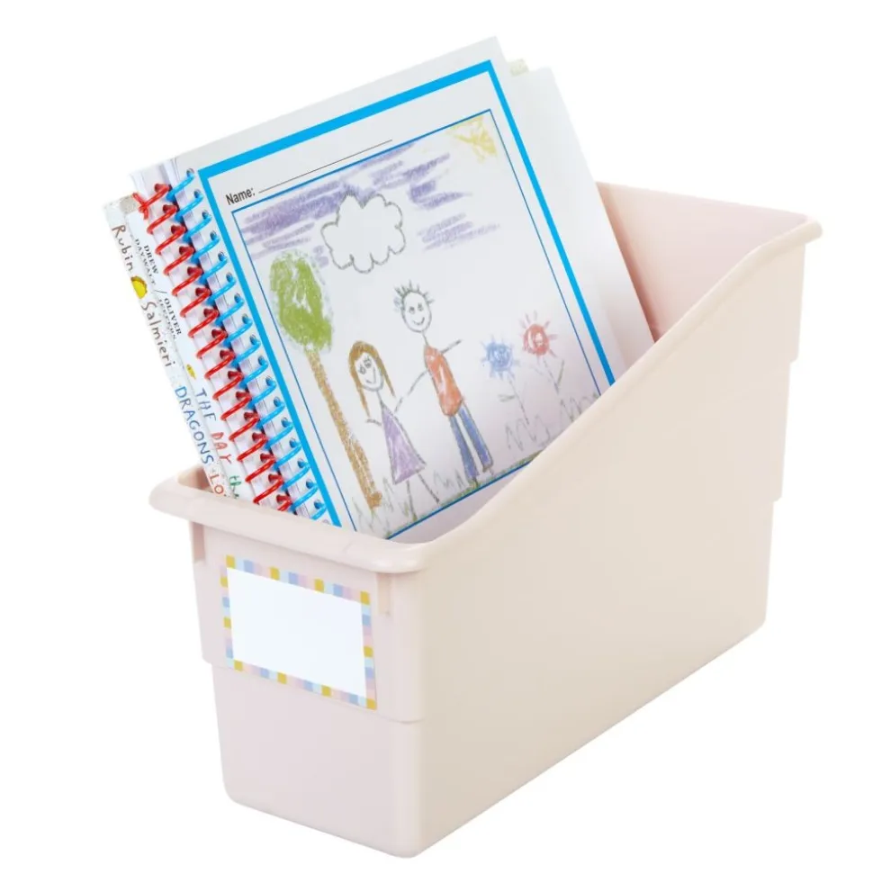 Really Good Stuff® Durable Book and Binder Holder- 6 Pack-Sand