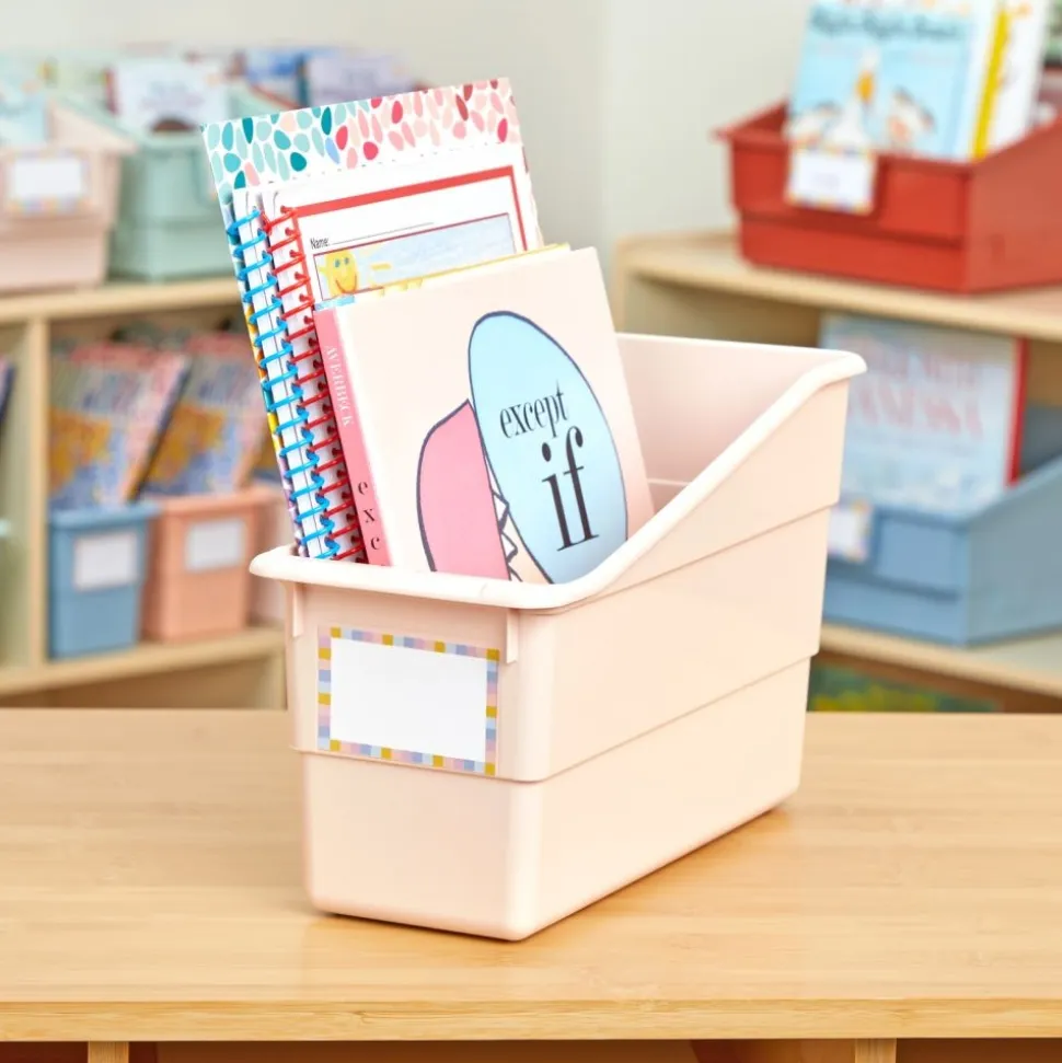 Really Good Stuff® Durable Book and Binder Holder- 6 Pack-Sand