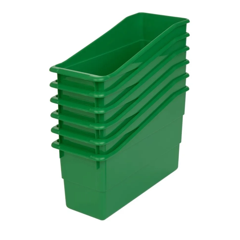 Really Good Stuff® Durable Book & Binder Holders - 6 Pack - Green