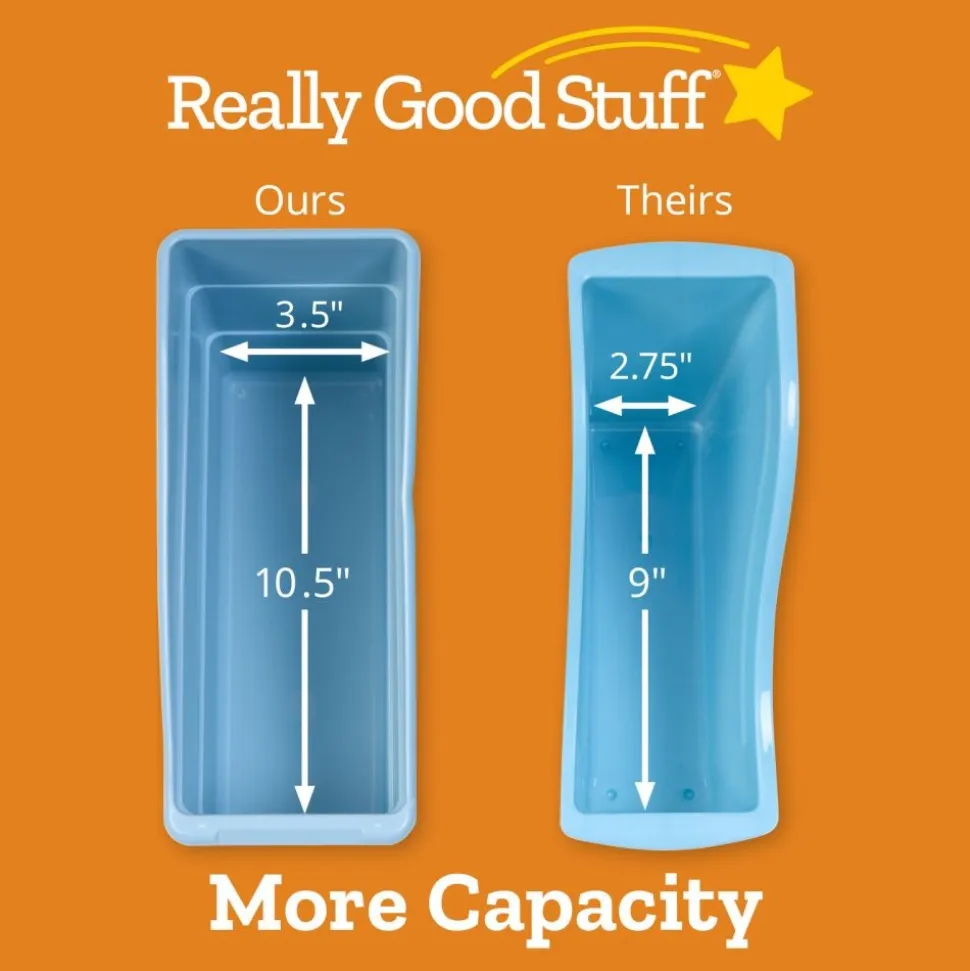 Really Good Stuff® Durable Book and Binder Holder- 6 Pack-Clay