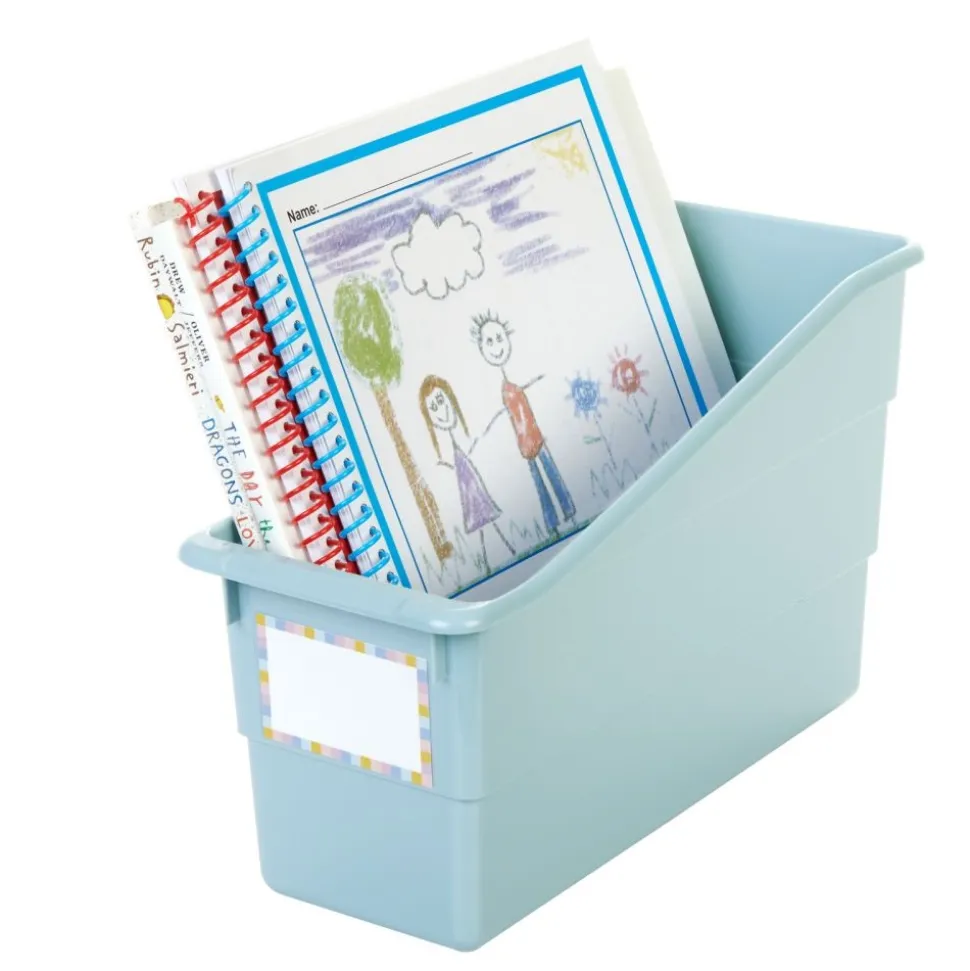 Really Good Stuff® Durable Book and Binder Holders - Boho, Set of 6