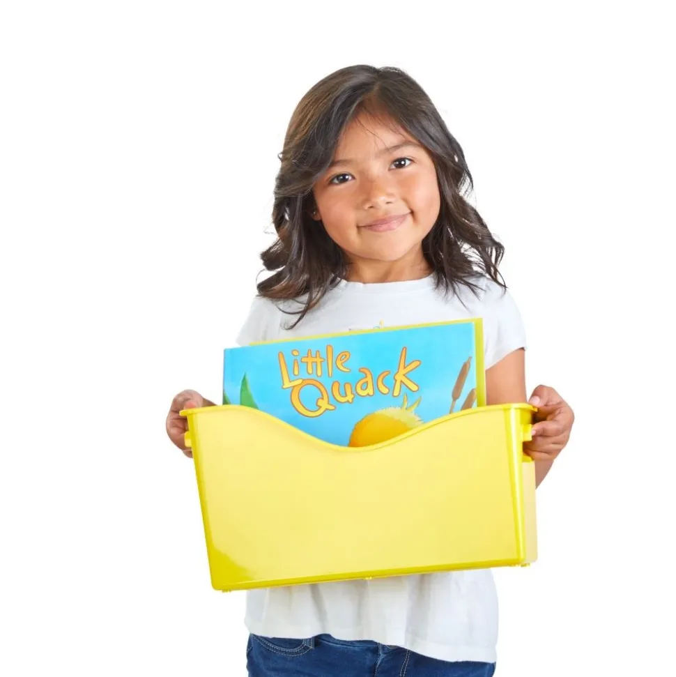 Really Good Stuff® Easy Carry Book and Binder Holders - Set of 4 - 4 Group Colors