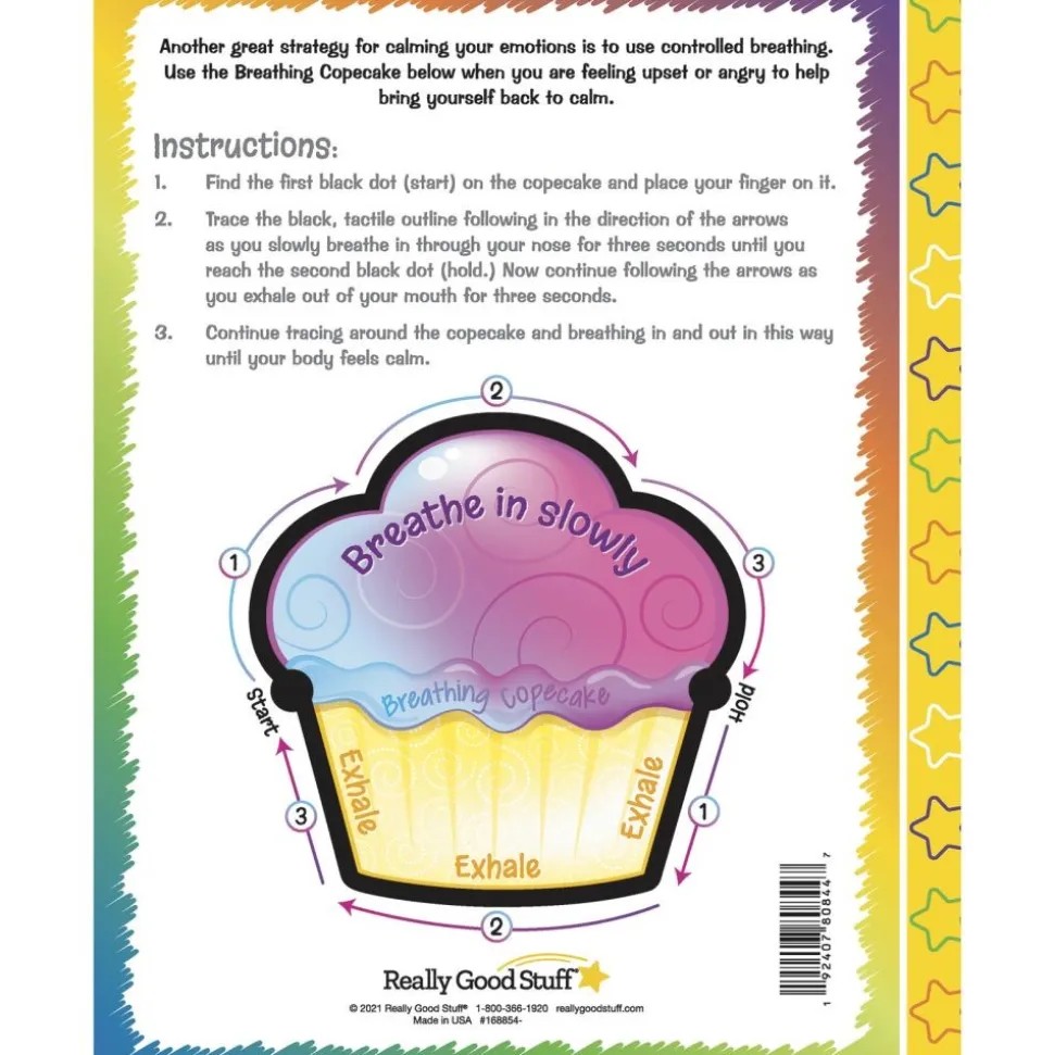 Really Good Stuff® Emotions and Feelings Coloring Book-12 pack