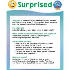 Really Good Stuff® Emotions and Feelings Photo Cards - Set of 10