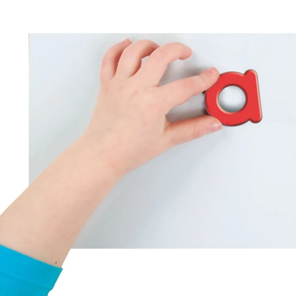 Really Good Stuff® EZread™ Spanish Color-Coded Plastic Magnetic Letters - 92 letters