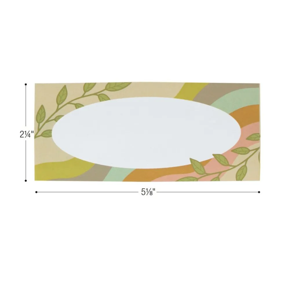 Really Good Stuff® EZ Stick Boho Nameplates -Set of 24