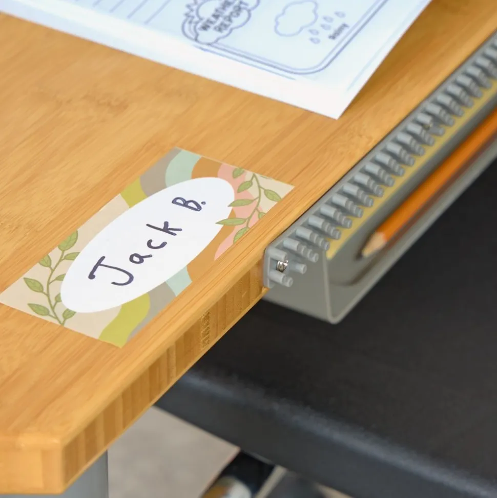 Really Good Stuff® EZ Stick Boho Nameplates -Set of 24