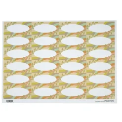 Really Good Stuff® EZ Stick Boho Nameplates -Set of 24