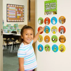 Really Good Stuff® EZ Stick™ How Would You Like To Be Greeted? Labels