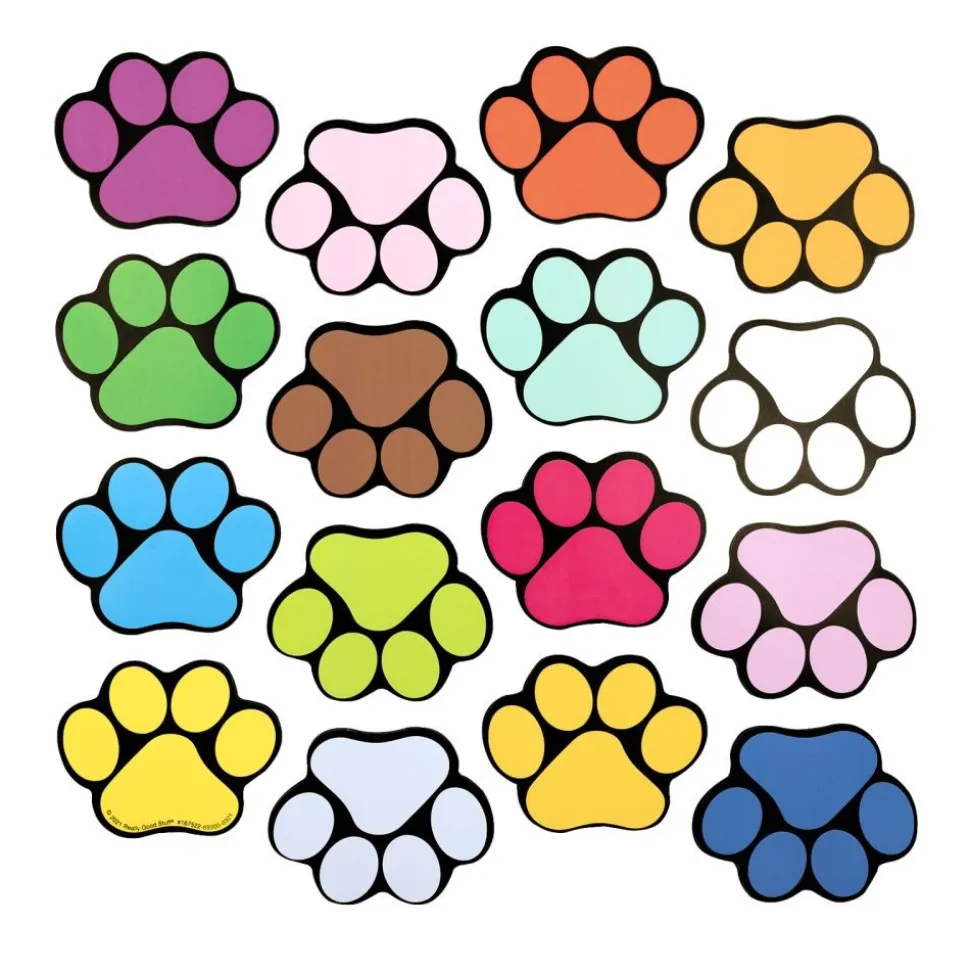 Really Good Stuff® EZ Stick™ - Paw Prints