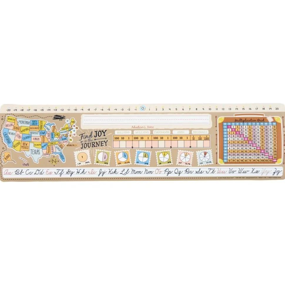 Really Good Stuff® Find Joy in the Journey Desktop Helpers™ - Set of 24