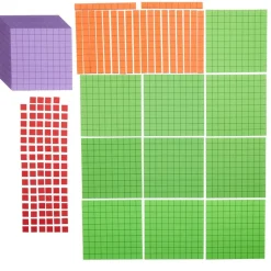 Really Good Stuff® Giant Magnetic Demonstration Base Ten Set
