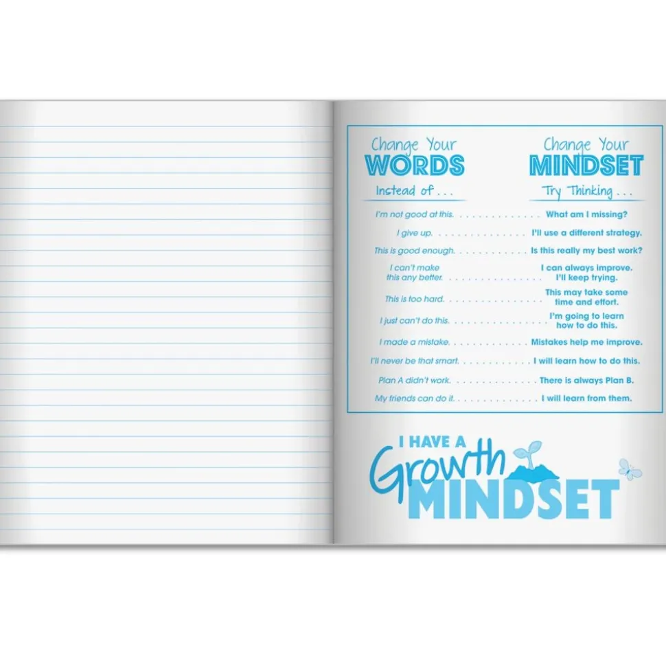 Really Good Stuff® Growth Mindset Lined Journals