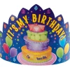 Really Good Stuff® Happy Birthday Wearable Crowns - Set of 12