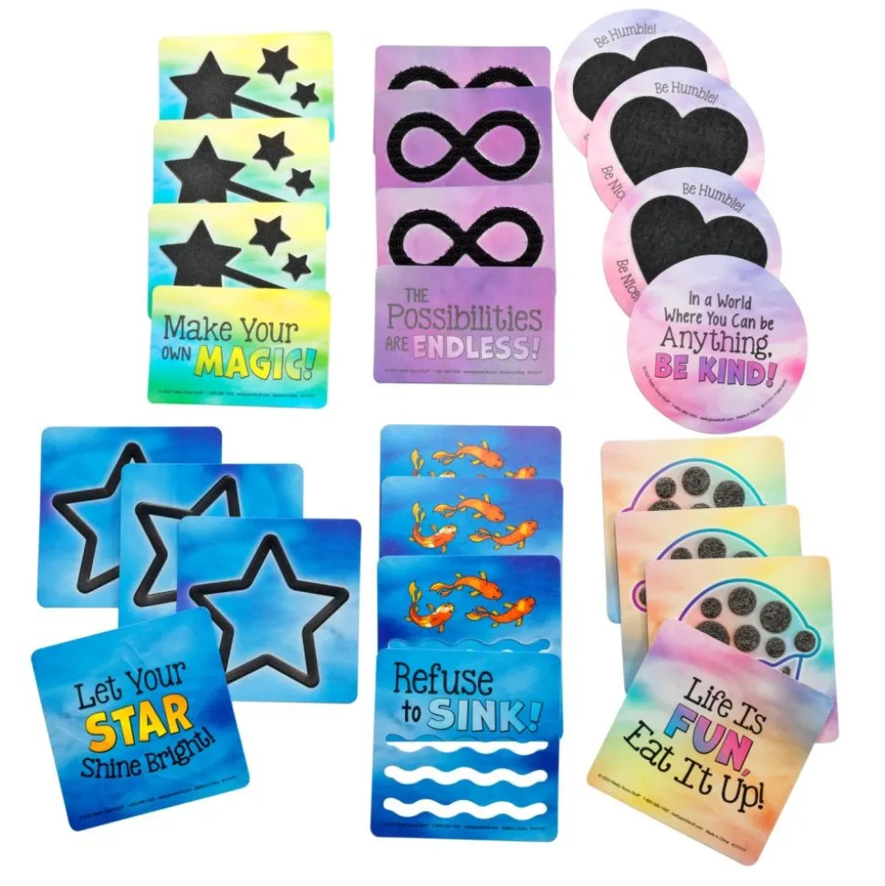Really Good Stuff®Inspirational Sensory Cards - Set of 24