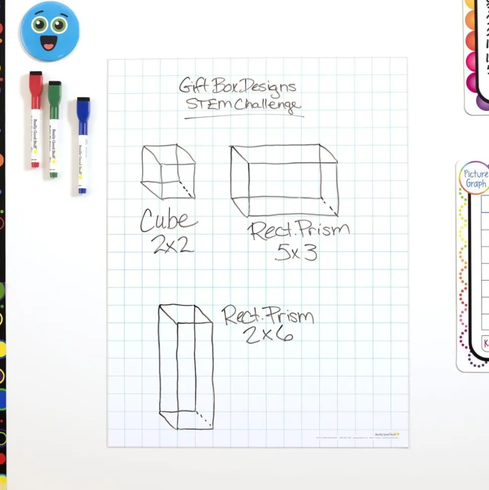 Really Good Stuff® Jumbo Magnetic Dry Erase Graph