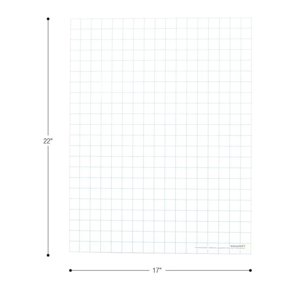 Really Good Stuff® Jumbo Magnetic Dry Erase Graph