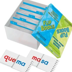 Really Good Stuff® Kit de Libros de Sílabas (Spanish Syllables Flip Book Set) - 60 Flip Books
