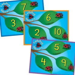 Really Good Stuff® Ladybug Sum Match Numeracy Center™ - 1 numeracy center