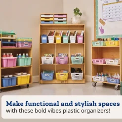 Really Good Stuff® Large Baskets - 6 Pack - Bold Vibes