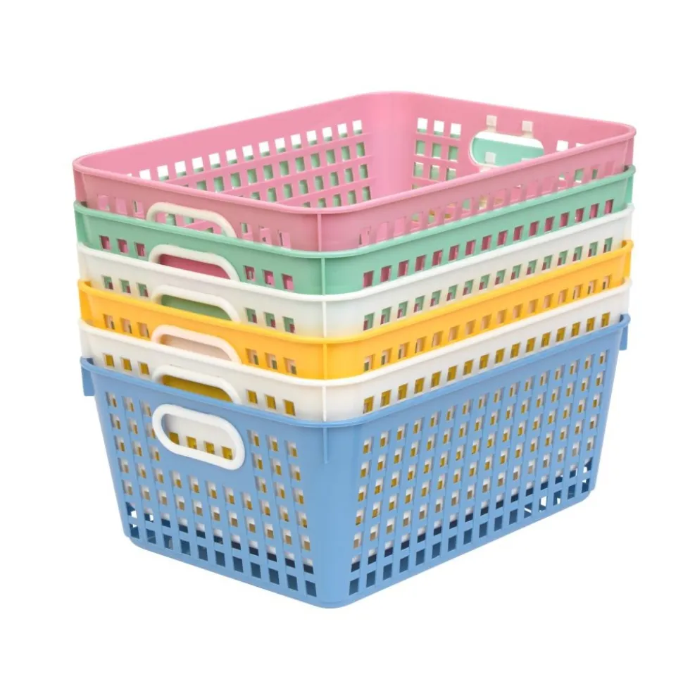 Really Good Stuff® Large Baskets - 6 Pack - Bold Vibes