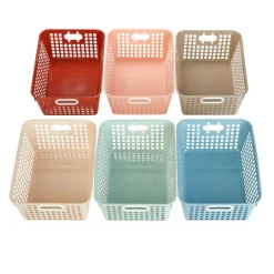 Really Good Stuff® Large Basket - Boho, 6 Pack