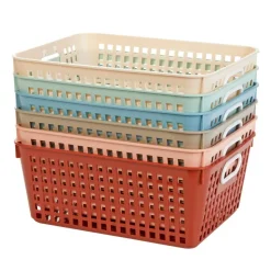 Really Good Stuff® Large Basket - Boho, 6 Pack