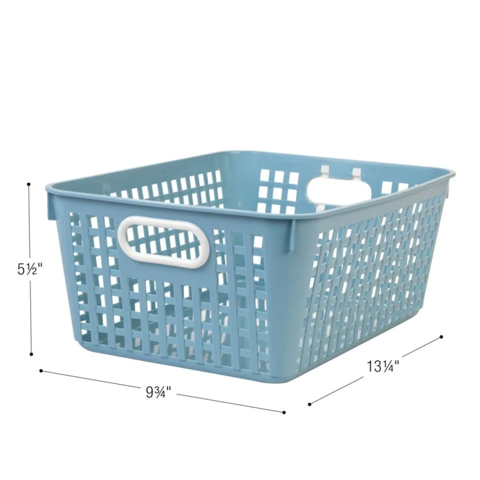 Really Good Stuff® Large Basket - Boho, 6 Pack