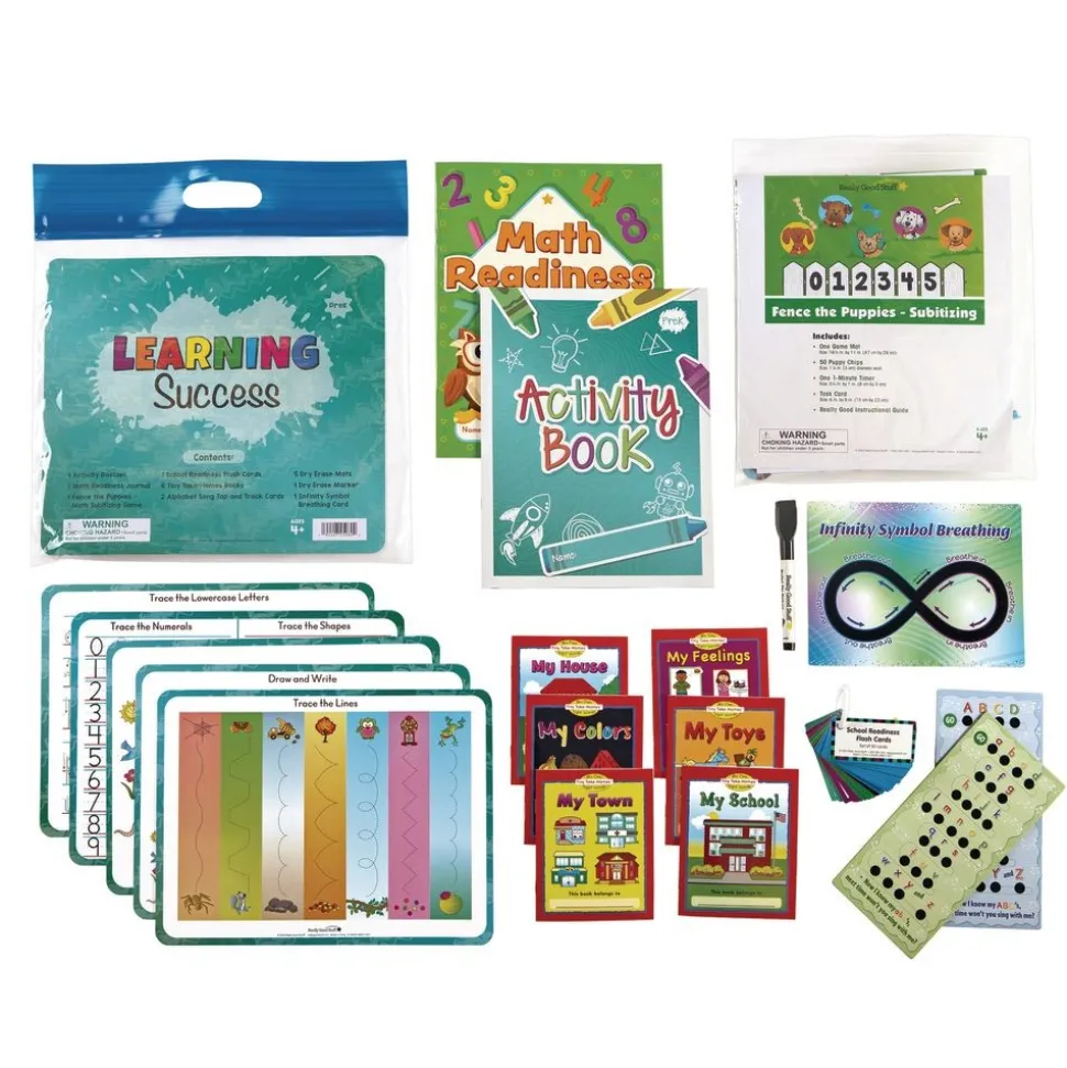 Really Good Stuff® Learning Success: Grade Pre-K - Reading, Math, & SEL