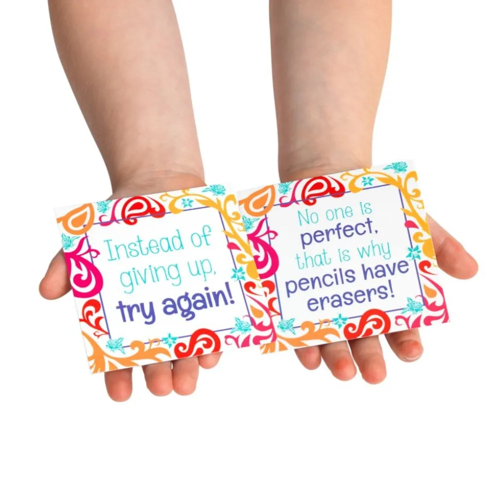 Really Good Stuff® Little Enlightenments Positive Self-Talk Cards - Set of 40