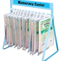 Really Good Stuff® Math Skills Numeracy Centers™ - Grades K-3 - 12 numeracy centers, 1 rack