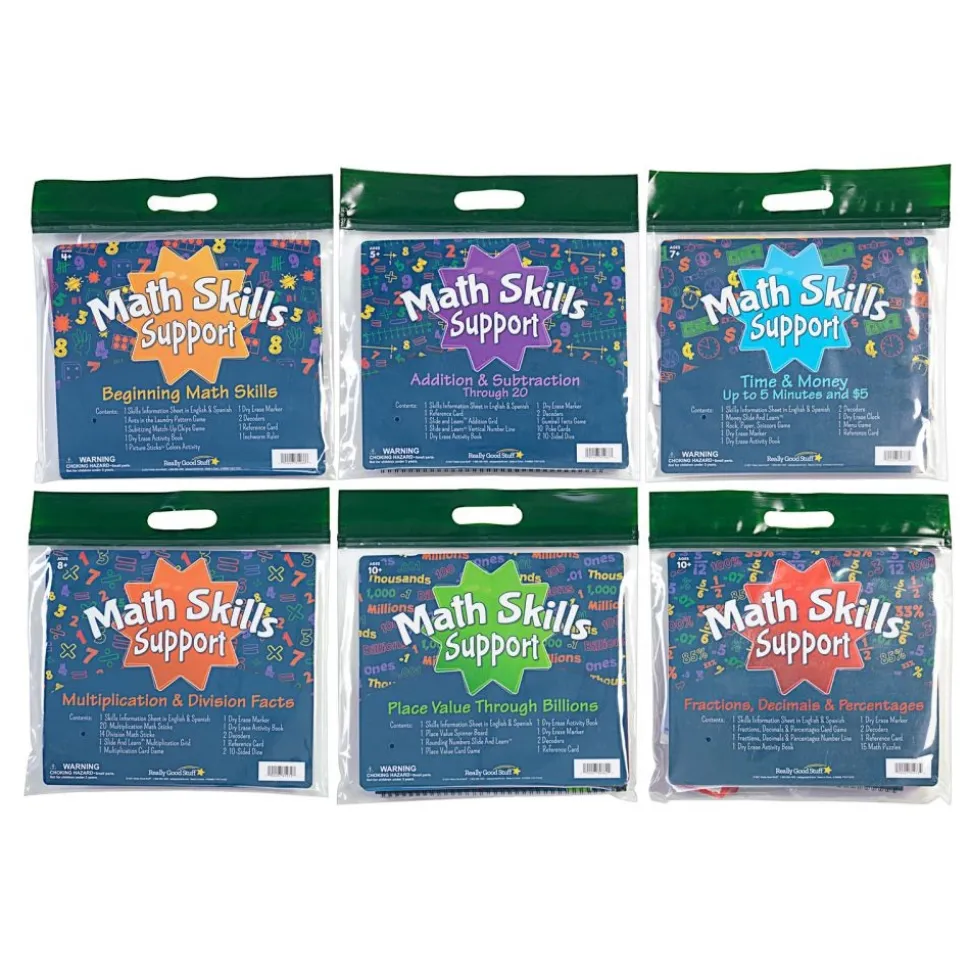 Really Good Stuff® Math Skills: Grade Pre-K - Beginning Math