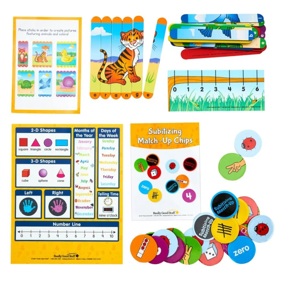 Really Good Stuff® Math Skills: Grade Pre-K - Beginning Math