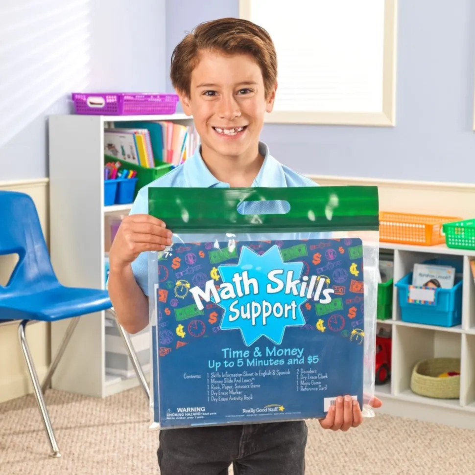 Really Good Stuff® Math Skills: Grade K-2 - Time & Money