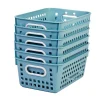 Really Good Stuff® Medium Baskets - Set of 6 -Water
