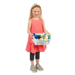 Really Good Stuff® Medium Baskets - Set of 6 -White