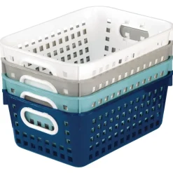 Really Good Stuff® Medium Baskets - Set of 4 - Cool and Calm